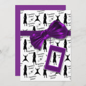 Einladungen für eine Graduierung - Party für weibl (Vorne/Hinten)