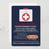 Einladungen für eine Krankenschwester (Vorne/Hinten)