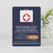 Einladungen für eine Krankenschwester (Stehend Vorderseite)