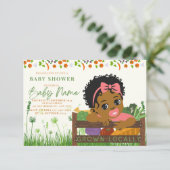 Einladungen für eine lokale Babydusche (Stehend Vorderseite)