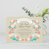 Einladungen für eine Strandhochzeit (Stehend Vorderseite)