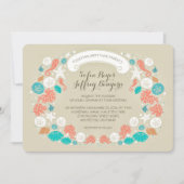 Einladungen für eine Strandhochzeit (Vorderseite)