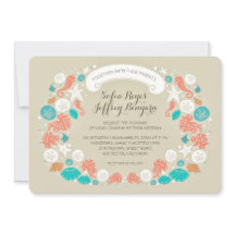 Einladungen für eine Strandhochzeit