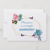 Einladungen für eine Tochter (Vorderseite)