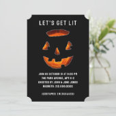 Einladungen für erwachsenes Halloween-Party (Stehend Vorderseite)