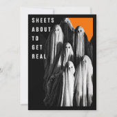 Einladungen für erwachsenes Halloween-Party (Vorderseite)