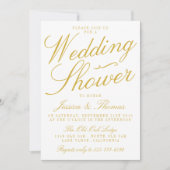 Einladungen für extravagante Polterabend (Vorderseite)