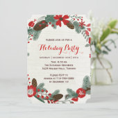 Einladungen für Feiertagen (Stehend Vorderseite)