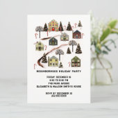 Einladungen für Feiertagen (Stehend Vorderseite)