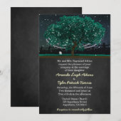 Einladungen für Firefly Oak Tree Wedding (Vorne/Hinten)