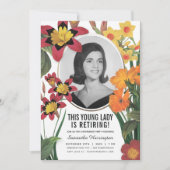 Einladungen für Frauen in Altersruhestand Botanisc (Vorderseite)