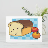 Einladungen für frisch gebackenes Brot (Stehend Vorderseite)