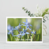 Einladungen für Frühlingsstillate (Stehend Vorderseite)