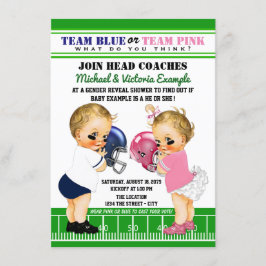 Einladungen für Fußball-Gender