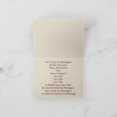 Einladungen für Fußball oder Fußball Dankeschön Ka (Innenseite)