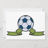 Einladungen für Fußball und Multifunktionsleisten (Vorderseite)