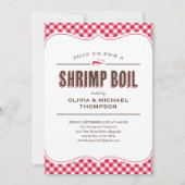 Einladungen für Garnelen (Vorderseite)
