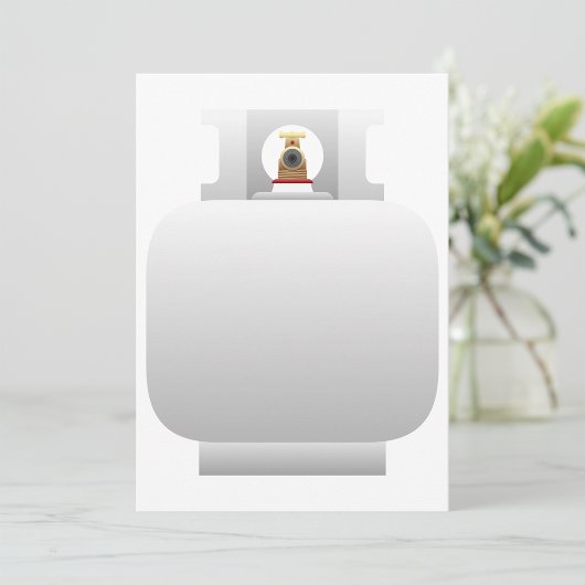 Einladungen für Gasflaschen