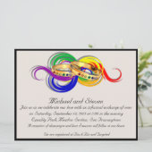 Einladungen für Gay-Hochzeiten, nicht formell (Stehend Vorderseite)