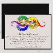 Einladungen für Gay-Hochzeiten, nicht formell (Vorne/Hinten)