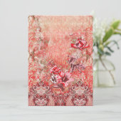 Einladungen für Geburtstag, Hochzeit und Abschluss (Stehend Vorderseite)