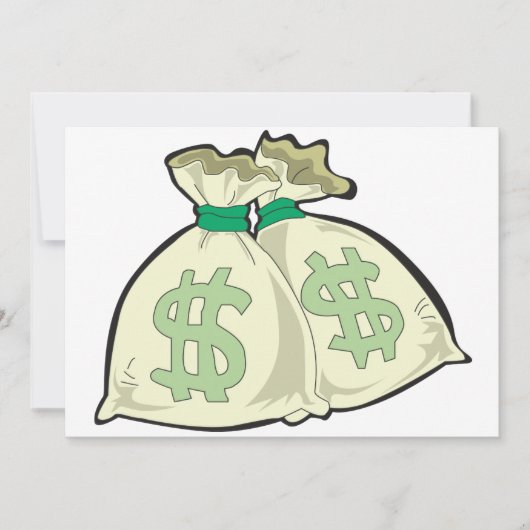 Einladungen für Geldbeutel (Vorderseite)