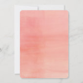 Einladungen für gestreifte Gold- und Korallenkurse (Rückseite)