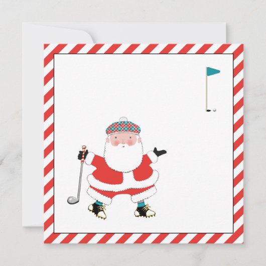 Einladungen für Golf (Vorderseite)