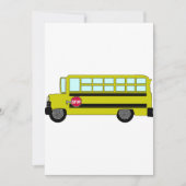Einladungen für grünen Bus (Vorderseite)