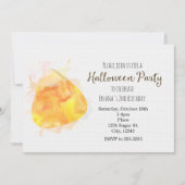 Einladungen für Halloween-Party von Candy Candy (Vorderseite)