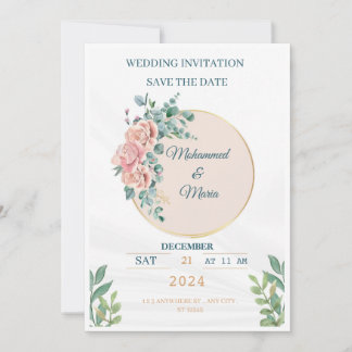 Einladungen für Hochzeiten