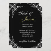 Einladungen für Hochzeiten (Vorne/Hinten)