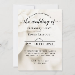 Einladungen für Hochzeiten