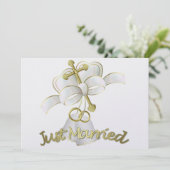 Einladungen für Hochzeiten (Stehend Vorderseite)