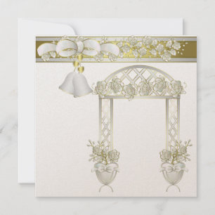 Einladungen für Hochzeiten 5,25" x 5,25"