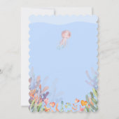 Einladungen für Hochzeiten am Strand (Rückseite)