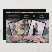 Einladungen für Hochzeiten Fotos & Steampunk (Vorne/Hinten)