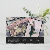 Einladungen für Hochzeiten Fotos & Steampunk (Stehend Vorderseite)