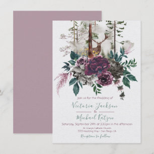 Einladungen für Hochzeiten im Wald