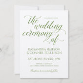 Einladungen für Hochzeiten in der Zweigstelle Lemo (Vorderseite)