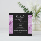 Einladungen für Hochzeiten - individuell anpassbar (Stehend Vorderseite)