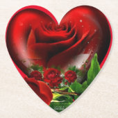 Einladungen für Hochzeiten und Stationery Speicher Untersetzer (Vorderseite)