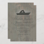 Einladungen für Hochzeiten von Boote (Vorne/Hinten)