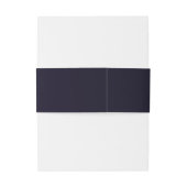 Einladungen für Hochzeiten von Gold Monogram für N Einladungsbanderole (Rückseitenbeispiel)