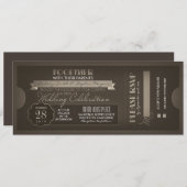 Einladungen für Hochzeitsfeiern (Vorne/Hinten)