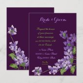 Einladungen für Hochzeitsfeiern, Hochzeitsfeiern (Vorne/Hinten)