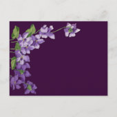 Einladungen für Hochzeitsfeiern, Hochzeitsfeiern (Rückseite)