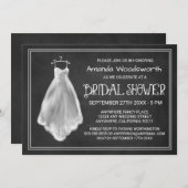 Einladungen für Hochzeitskleid Bridal (Vorne/Hinten)