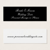 Einladungen für Hochzeitstiefel-Erinnerung (Vorne & Hinten)