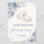 Einladungen für individuelle Hochzeiten (Vorne/Hinten)